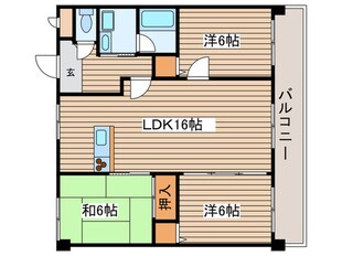 ステージ平子の物件間取画像